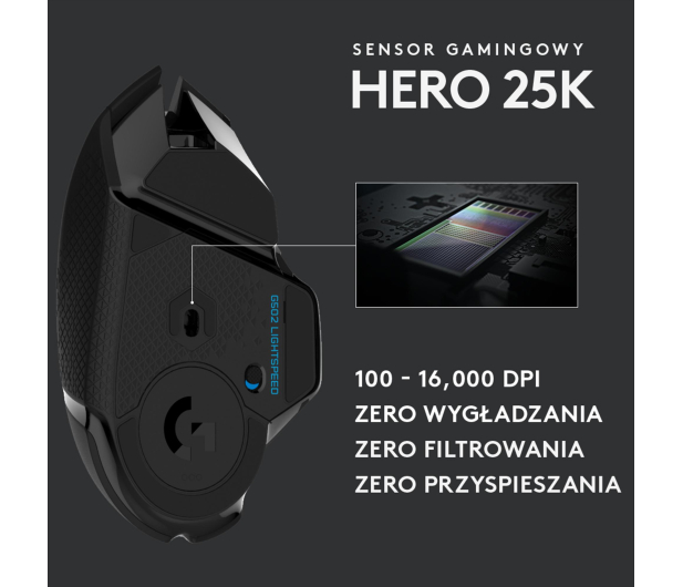 Logitech G502 Lightspeed HERO - 496237 - zdjęcie 8